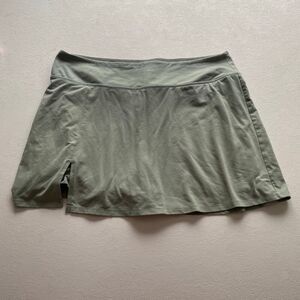Old Navy Active PowerChill High Rise Skort XL Sage Green Go-Dry Athletic